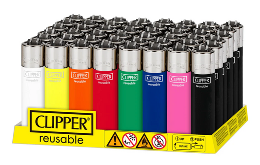 Clipper Lighters Solid 48ct